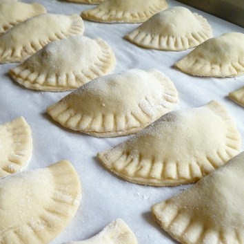 raw pierogi